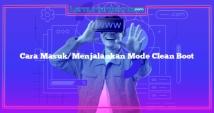 Cara Masuk/Menjalankan Mode Clean Boot